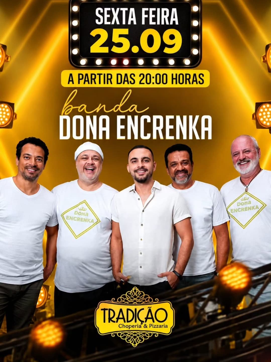 Flyer de Banda Dona Encrenka