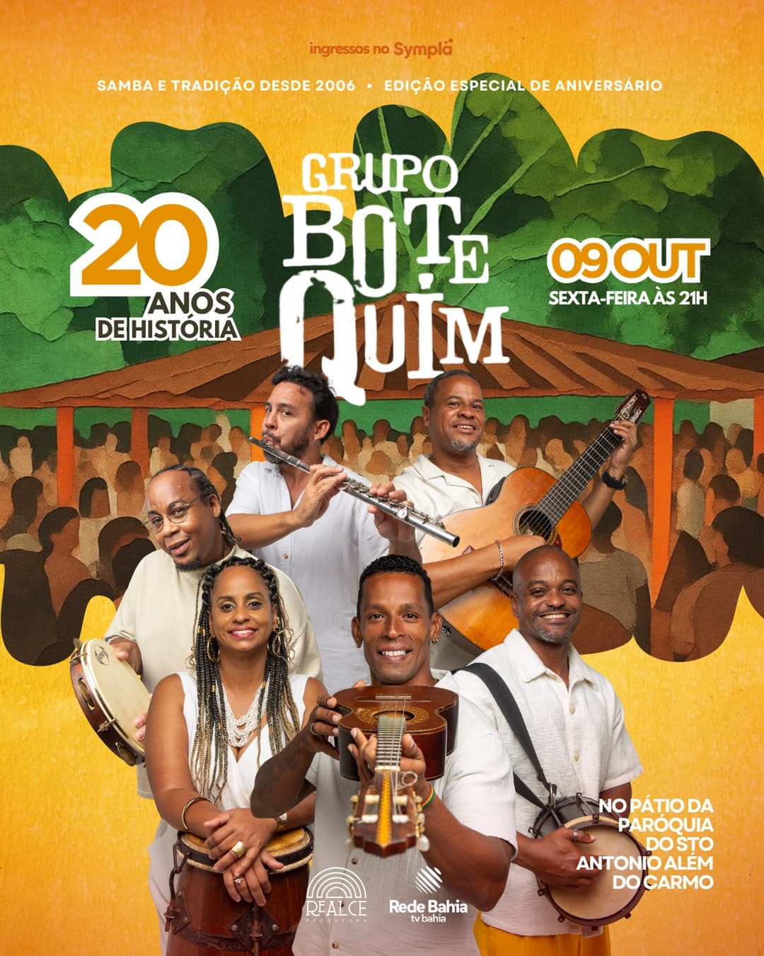 Flyer de Grupo Botequim