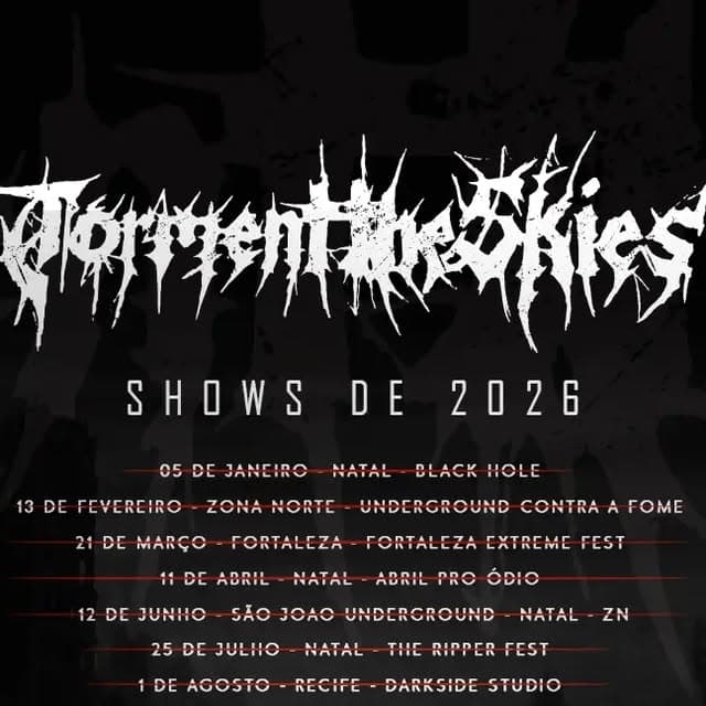 Flyer de Torment the Skies, Besta Fera e Cranium Crushing