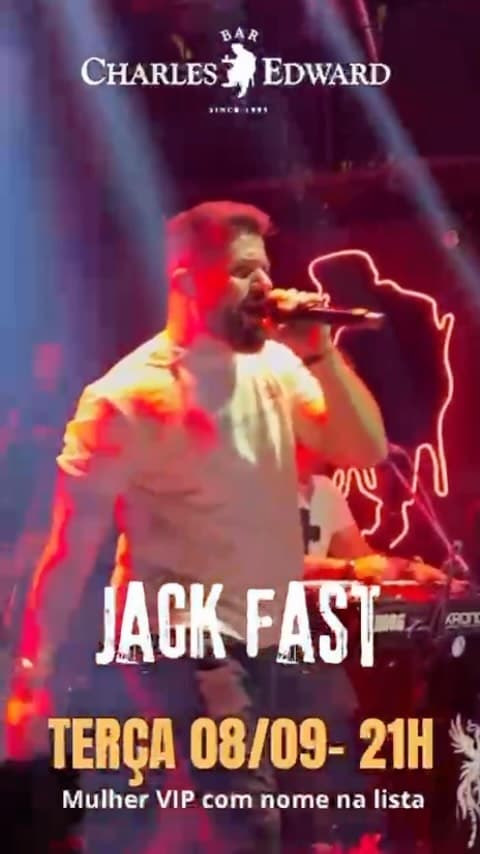 Flyer de Banda Jack Fast