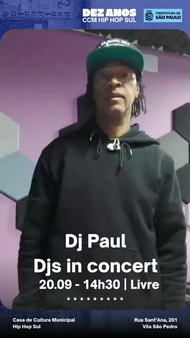 Flyer de Dj Paul