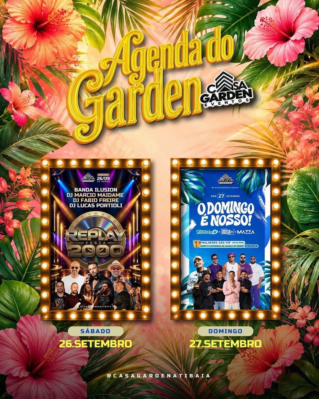 Flyer de Satisfação Aí, Renan Mazzola e Ideia+