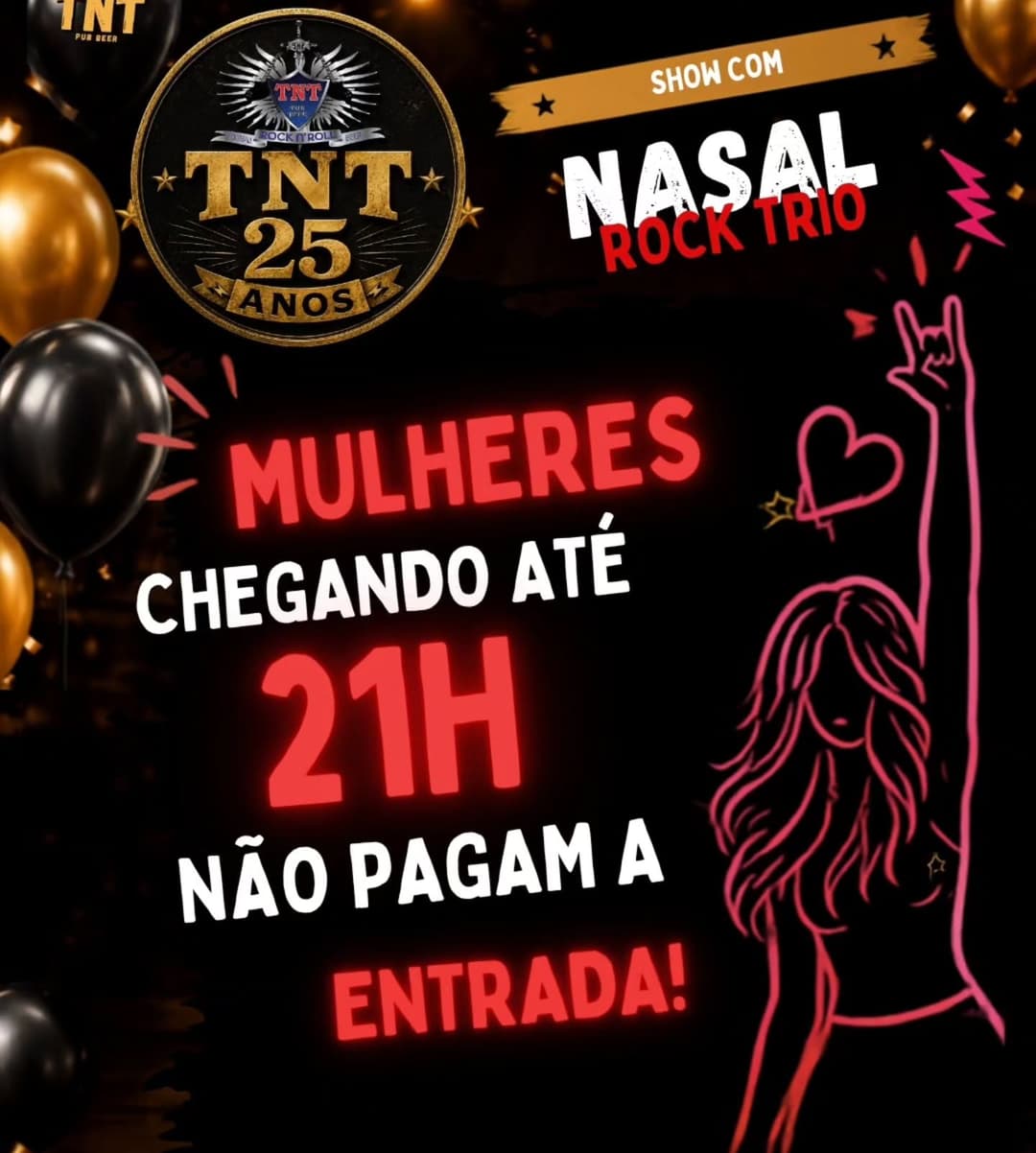 Flyer de NASAL ROCK TRIO