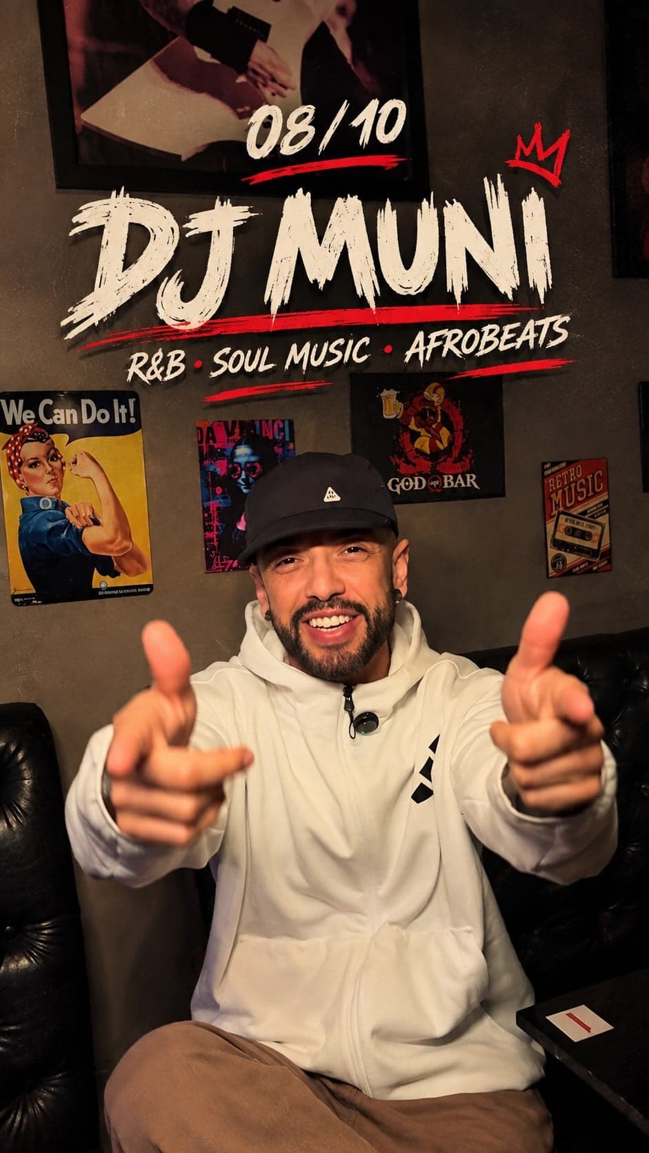 Flyer de DJ Muny