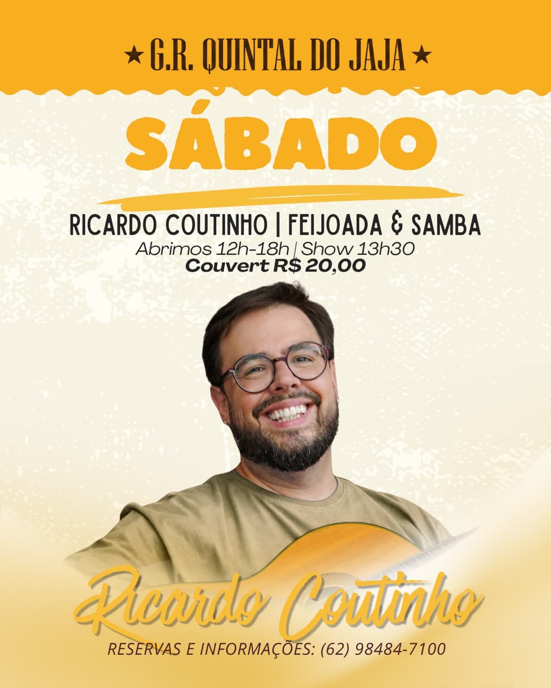 Flyer de Ricardo Coutinho