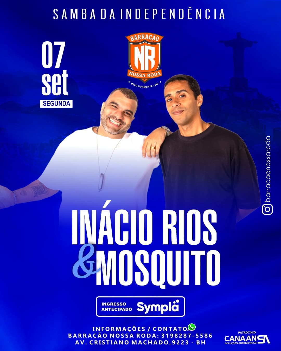 Flyer de Inácio Rios & Mosquito
