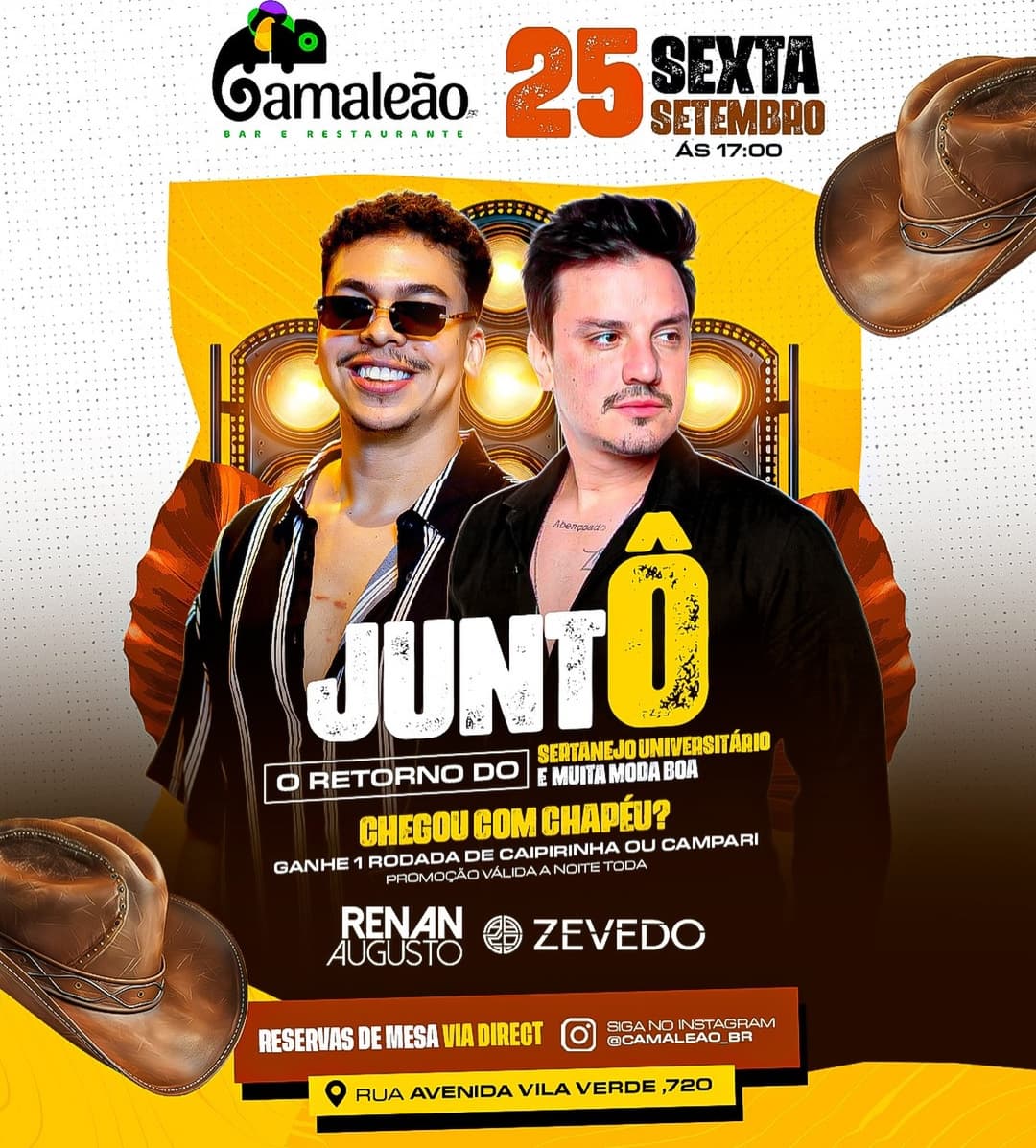 Flyer de RENAN AUGUSTO & ZEVEDO