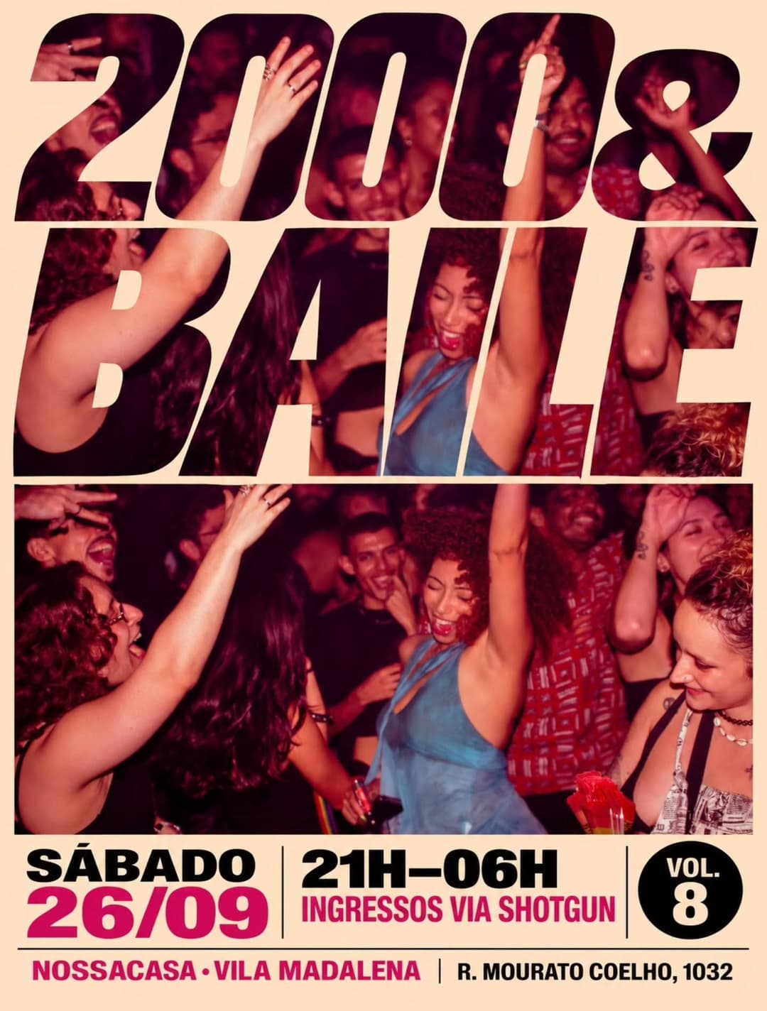 Flyer de DJ Andi, DJ Lo e Thiago Silva