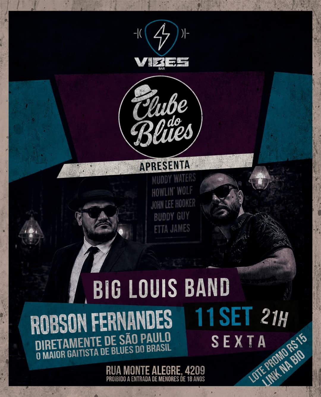 Flyer de Robson Fernandes
