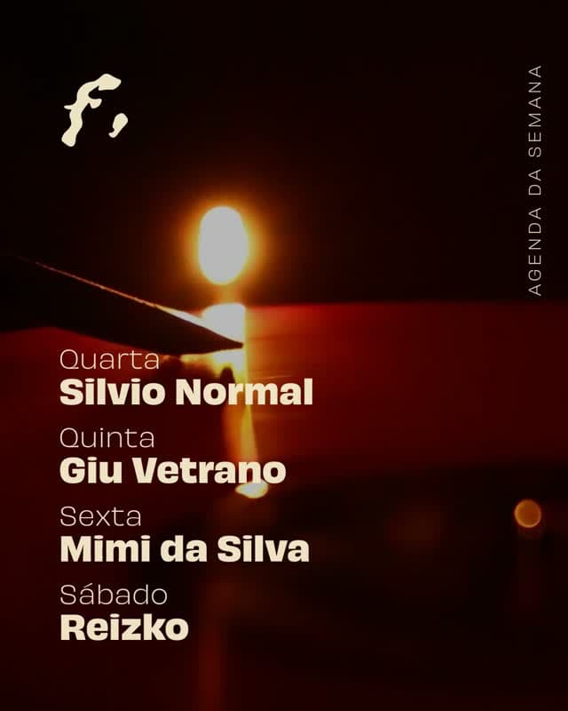 Flyer de Mimi da Silva