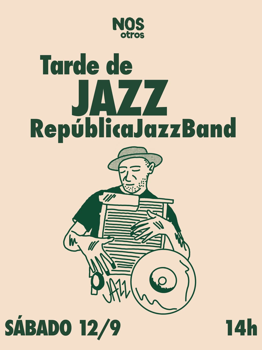 Flyer de República Jazz Band