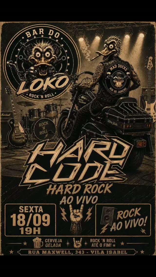 Flyer de Hard Code