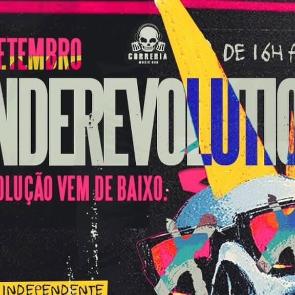 Flyer de Quintal Sujo, Manifesto do Caos e Edax