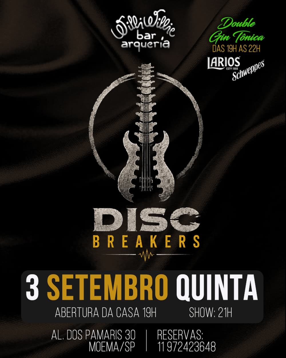 Flyer de Disc Breakers