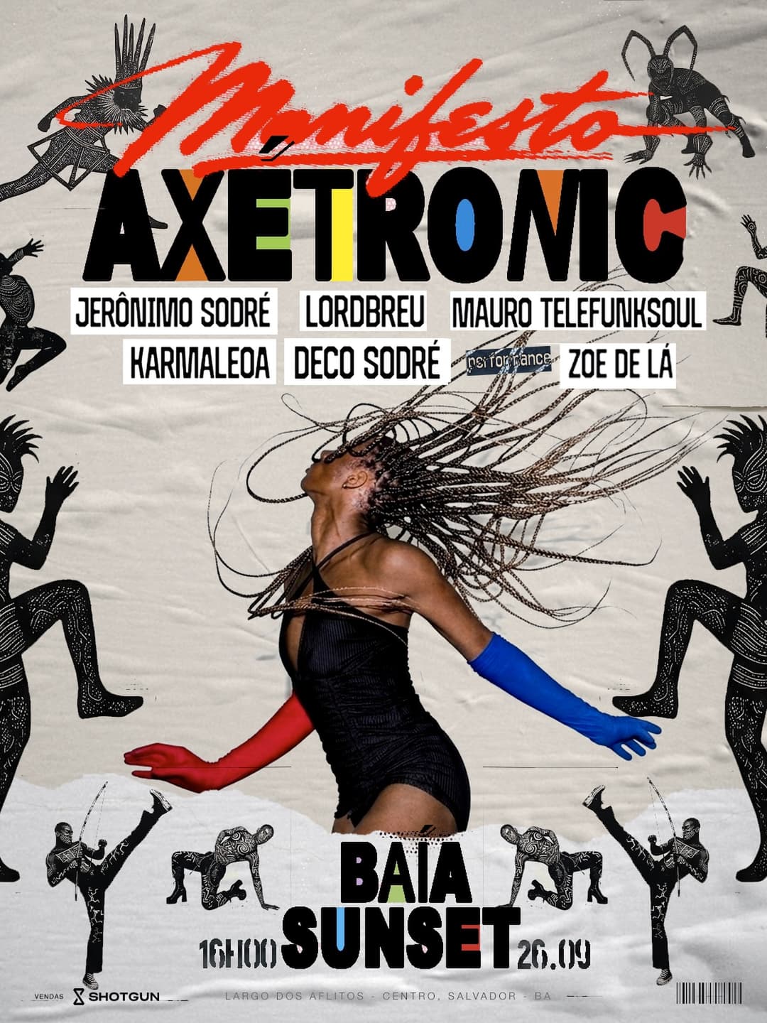 Flyer de Mauro Abreu, Karmaleoa, JERONIMOSODRE e mais 3 artistas