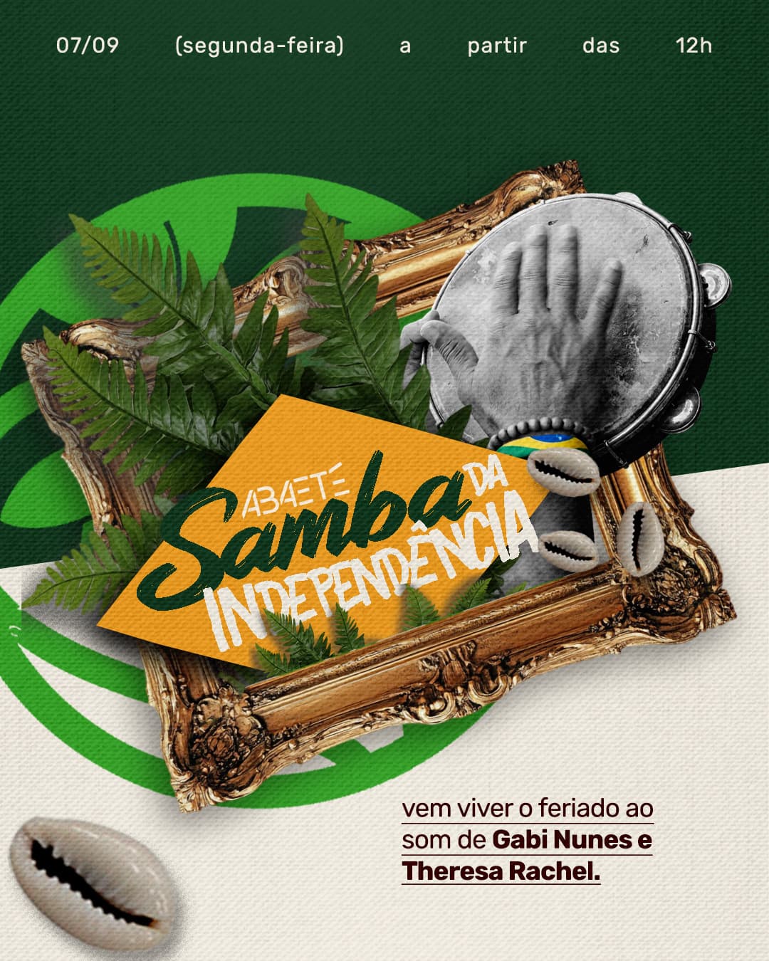 Flyer de Theresa Rachel e sougabinunes