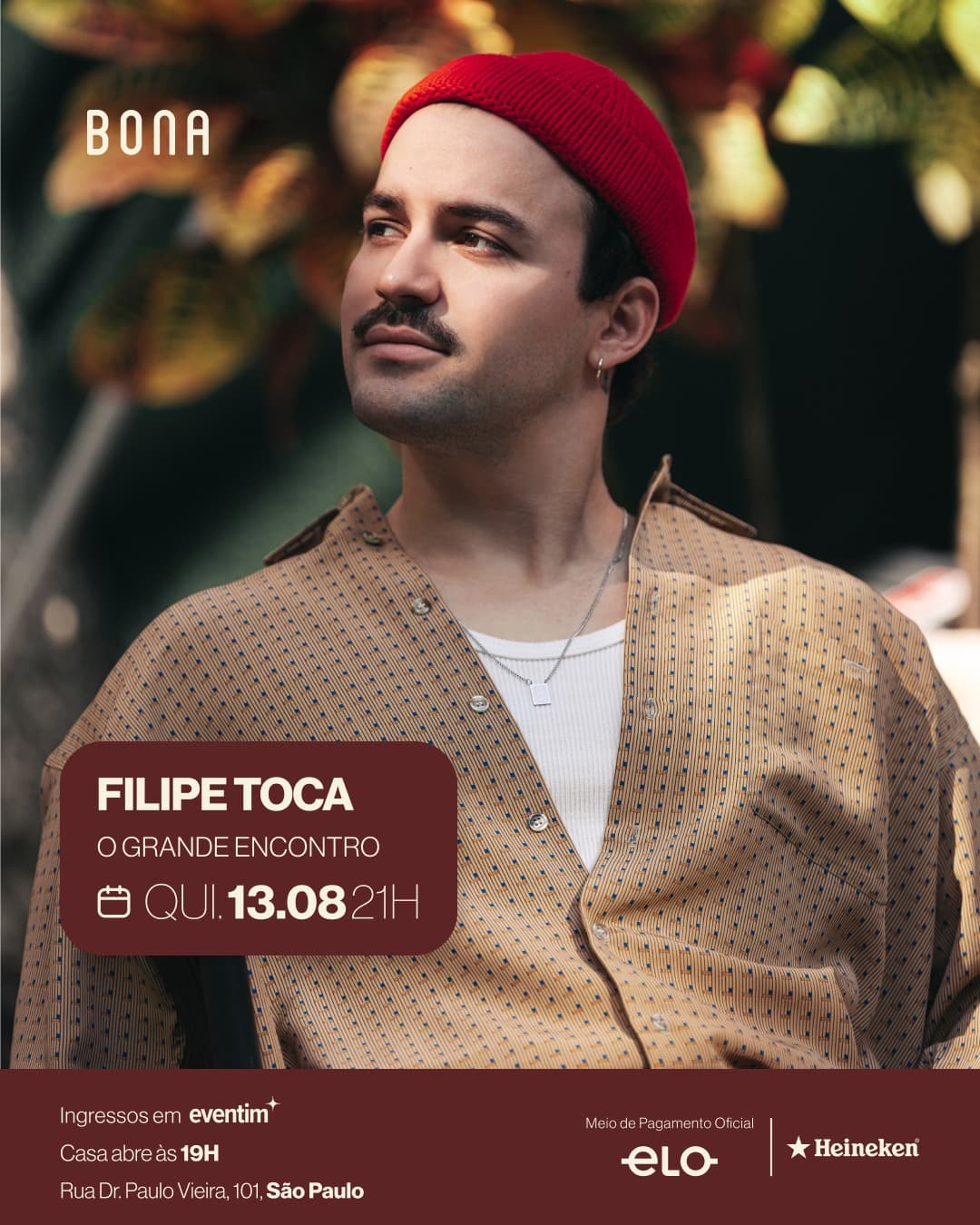 Flyer de Filipe Toca