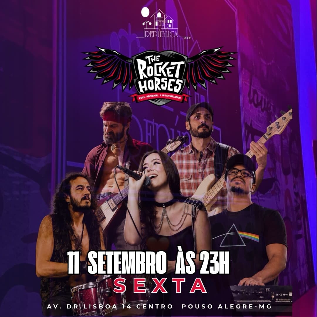 Flyer de The Rocket Horses