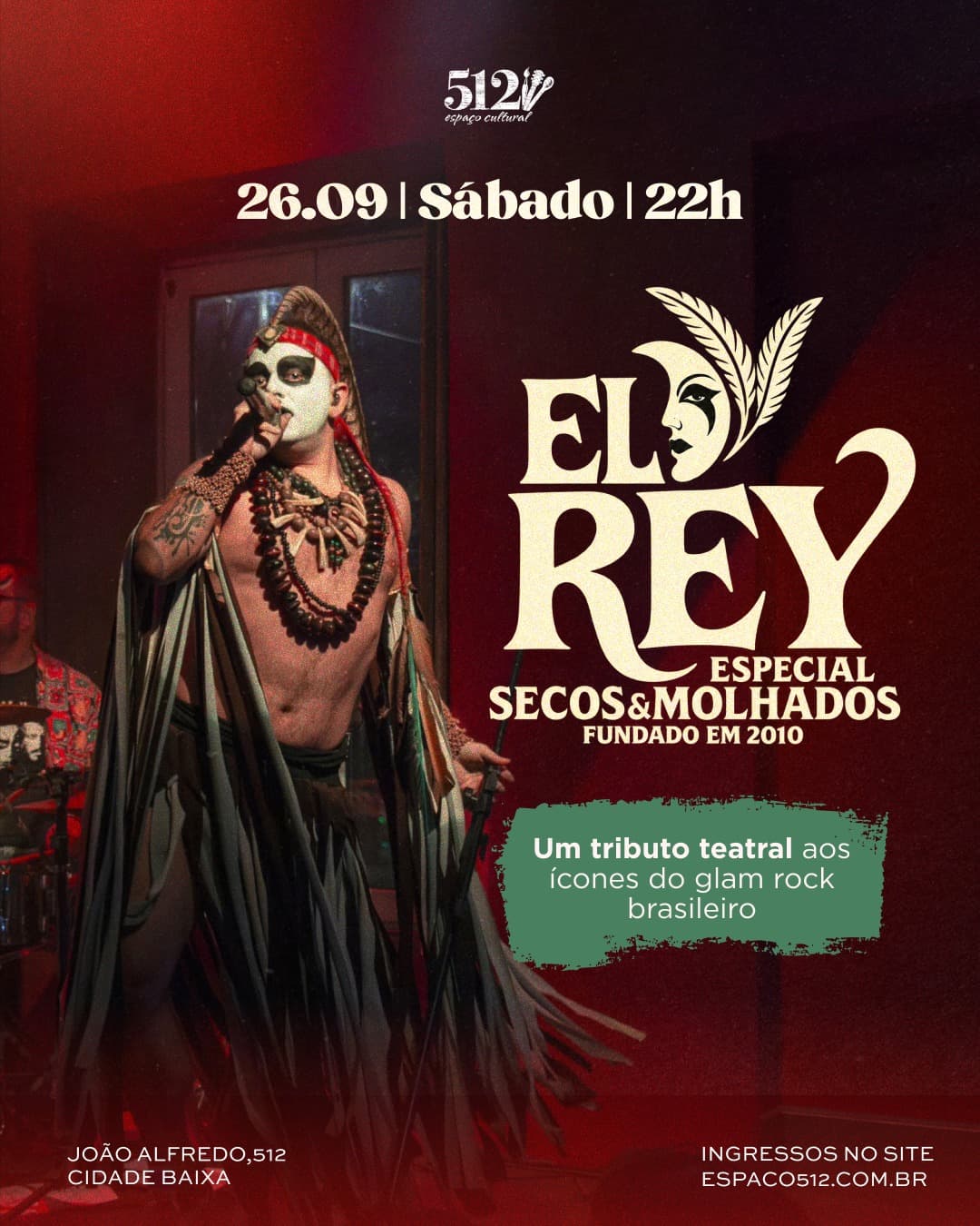 Flyer de El Rey