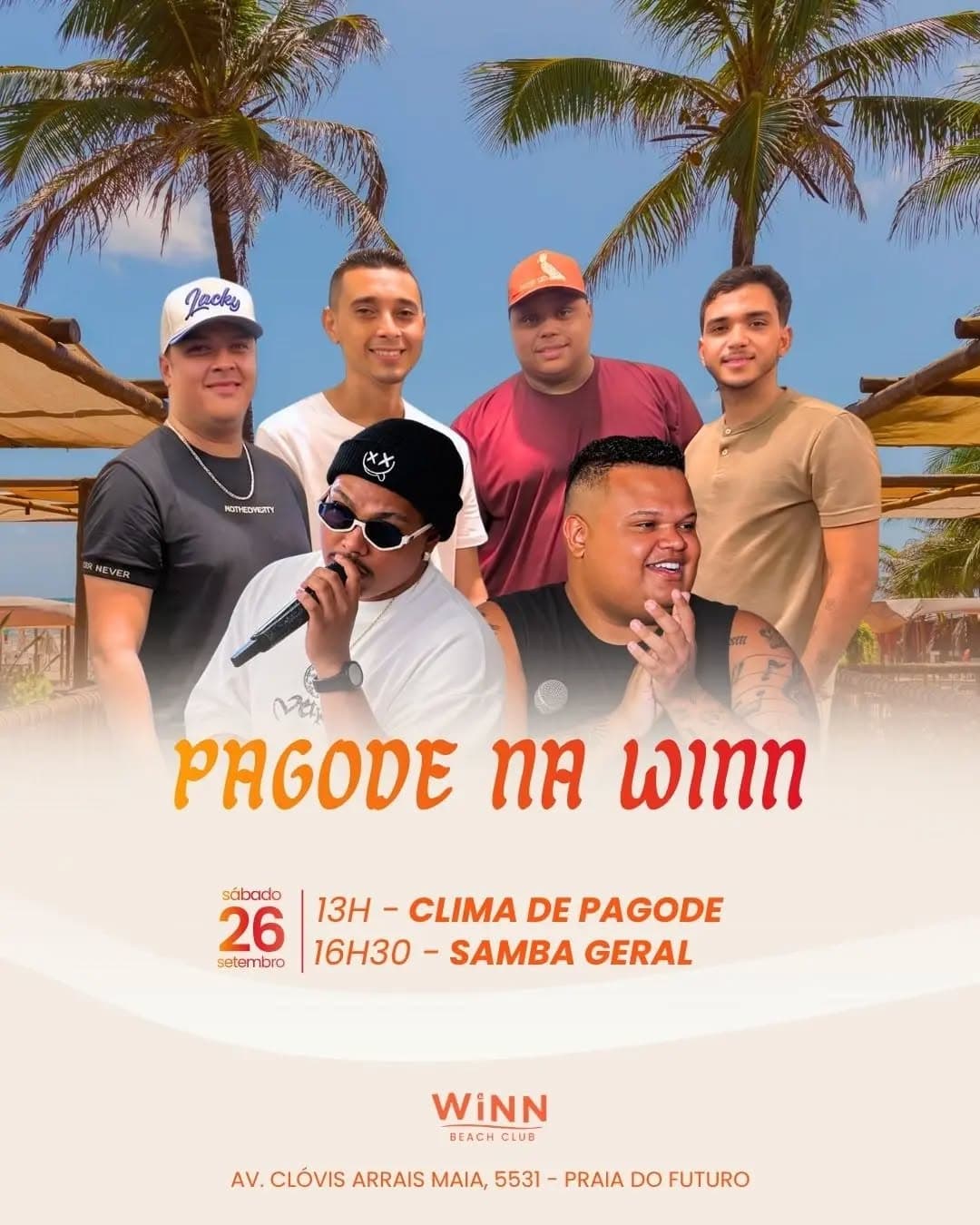 Flyer de Clima de Pagode