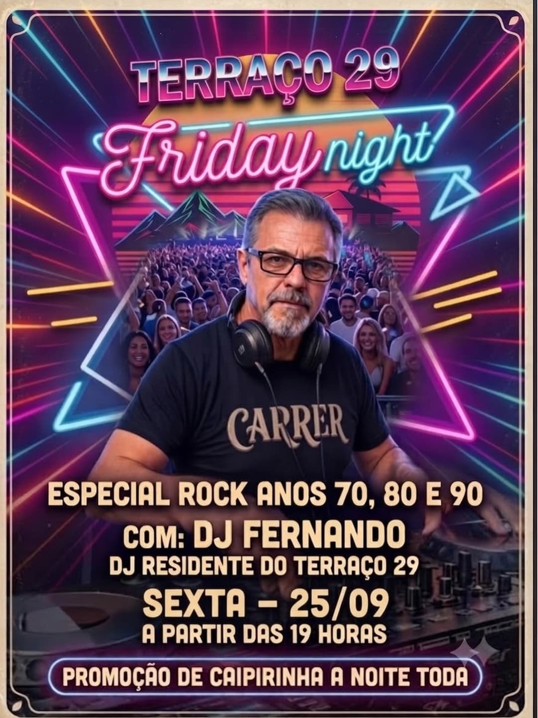 Flyer de DJ Fernando