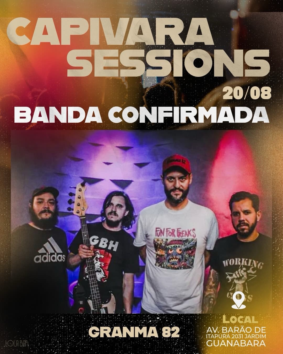 Flyer de Enbriza e Granma 82