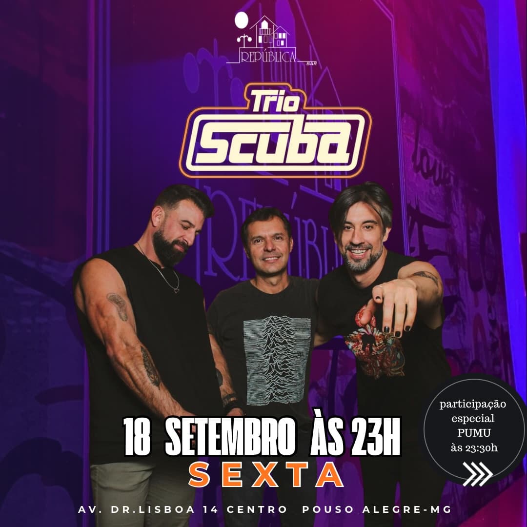 Flyer de Trio Scuba e Pumu
