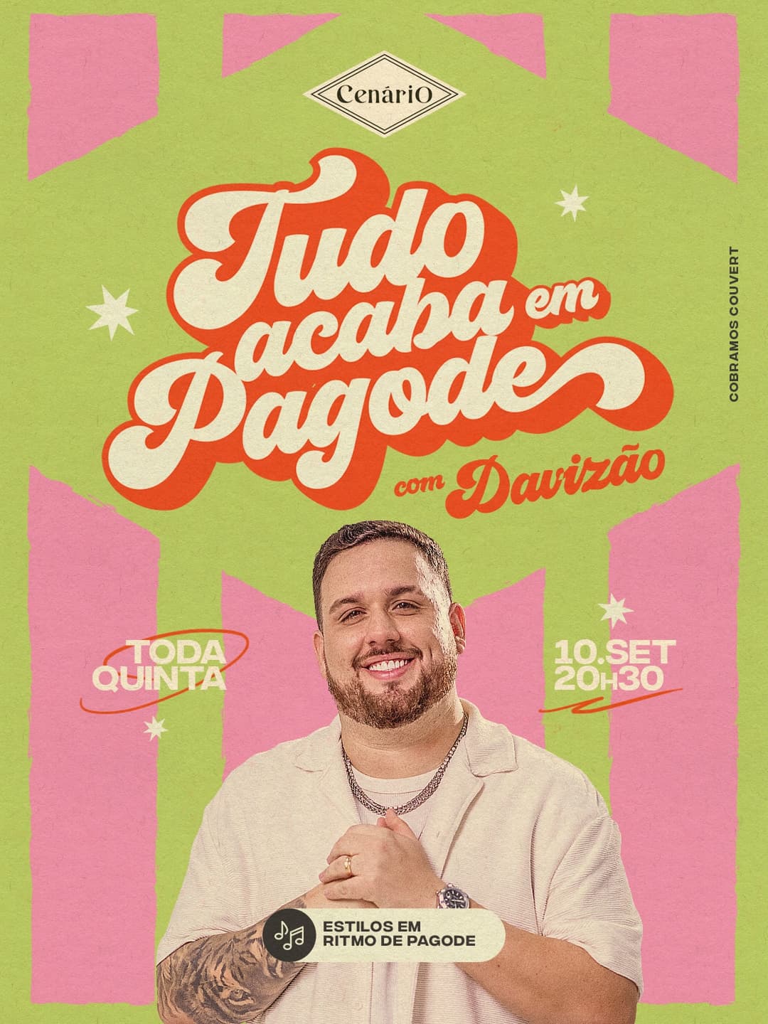 Flyer de Davizão
