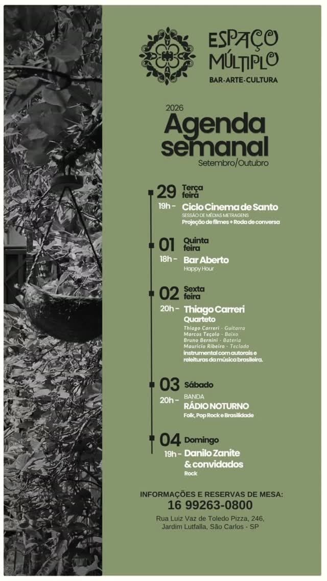 Flyer de Rádio Noturno