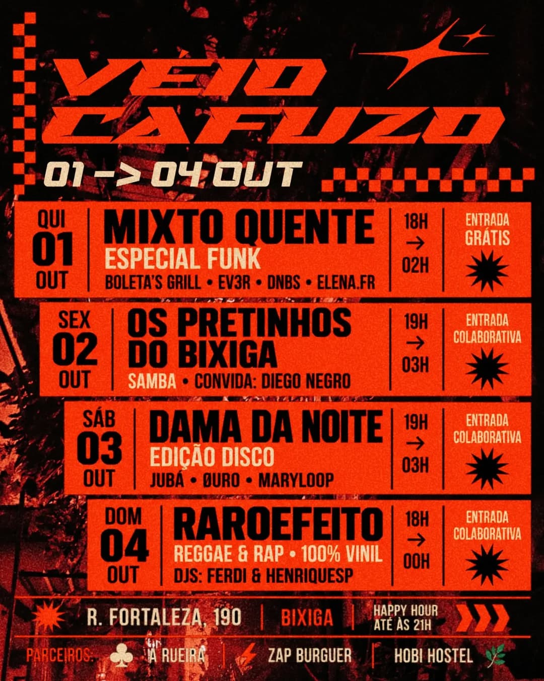 Flyer de Jubá, Øuro e Maryloop