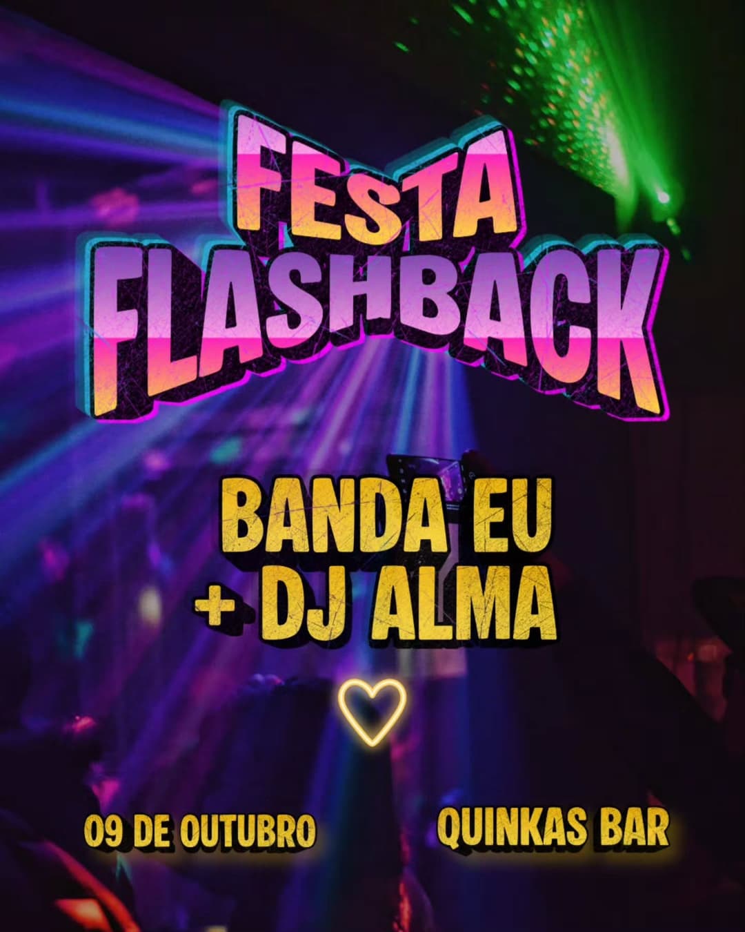 Flyer de Banda EU e DJ Almairon