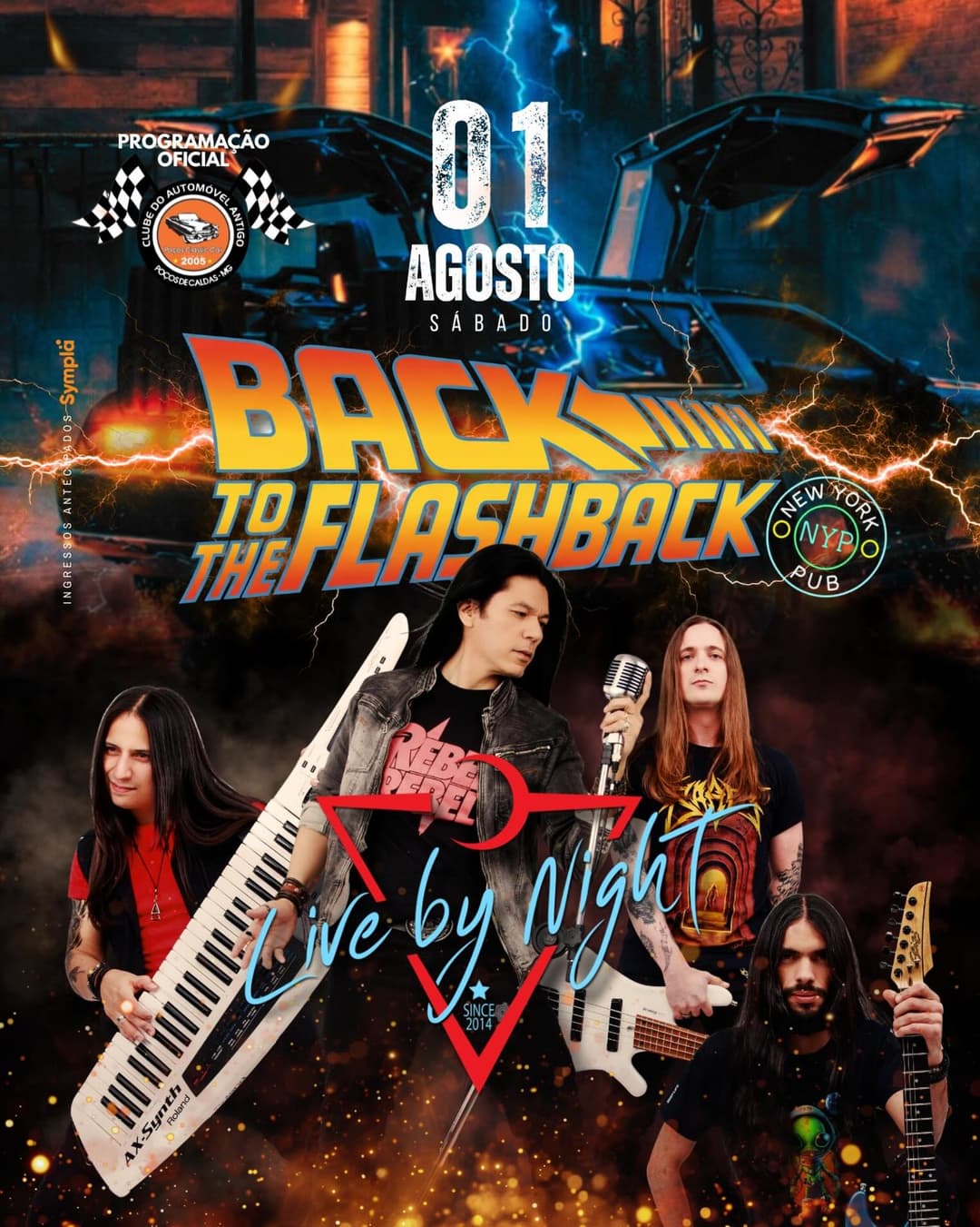 Flyer de Live by Night