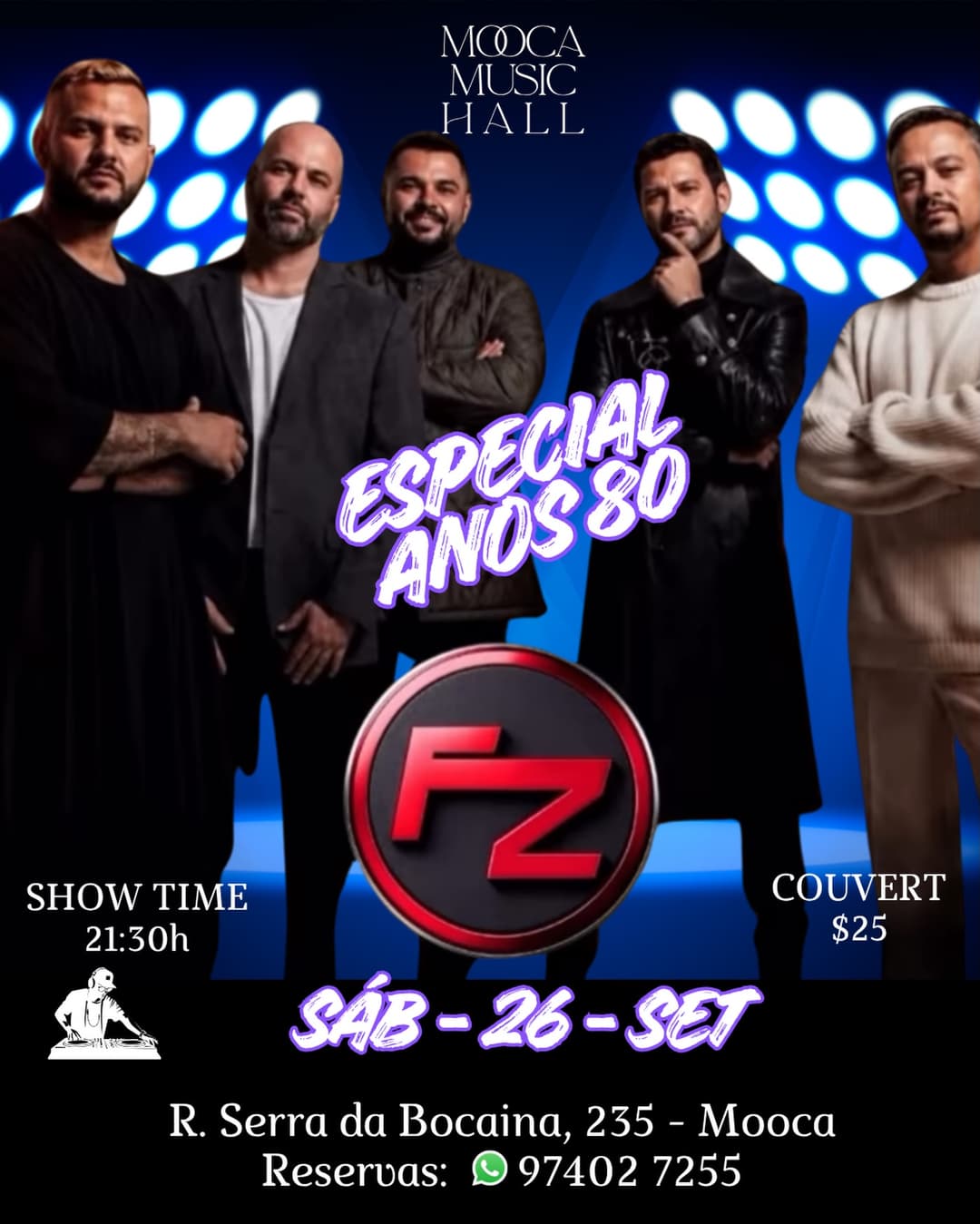 Flyer de Banda MandaBala