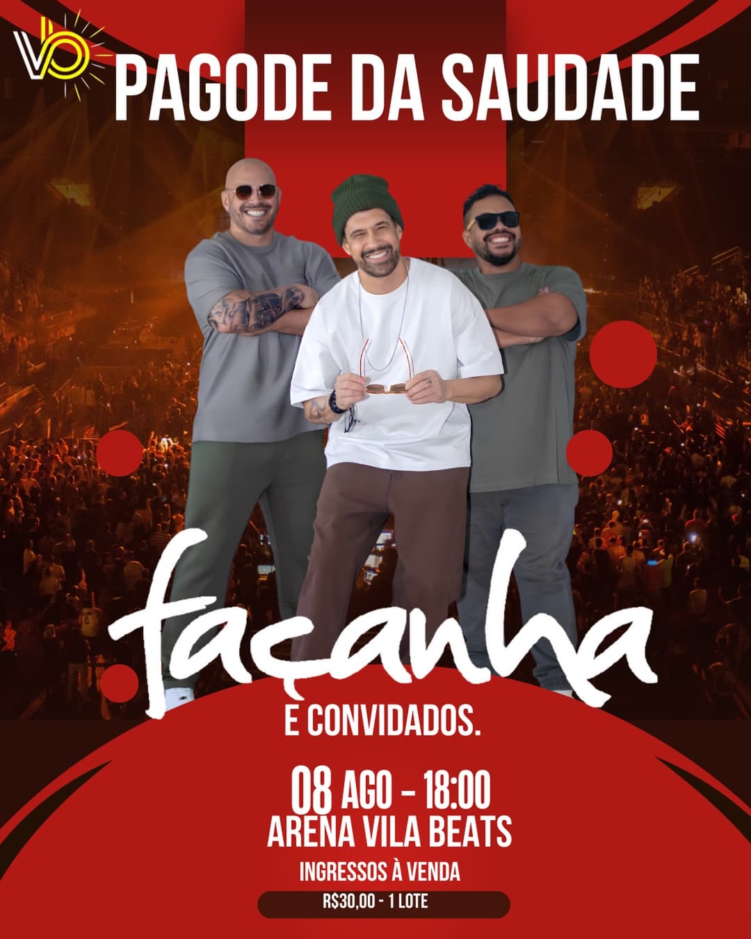 Flyer de Facanha