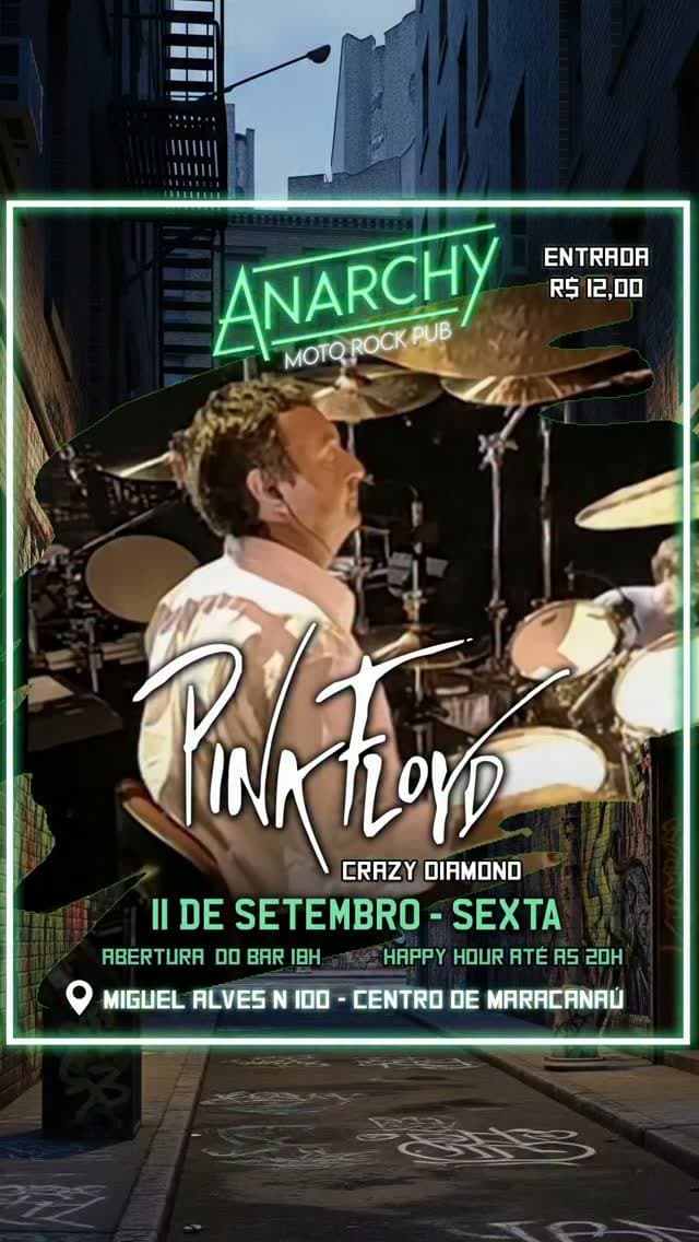Flyer de Crazy Diamond