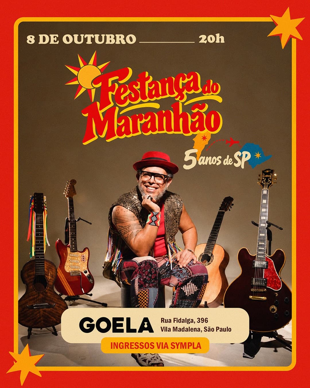 Flyer de Maranhão Cantador