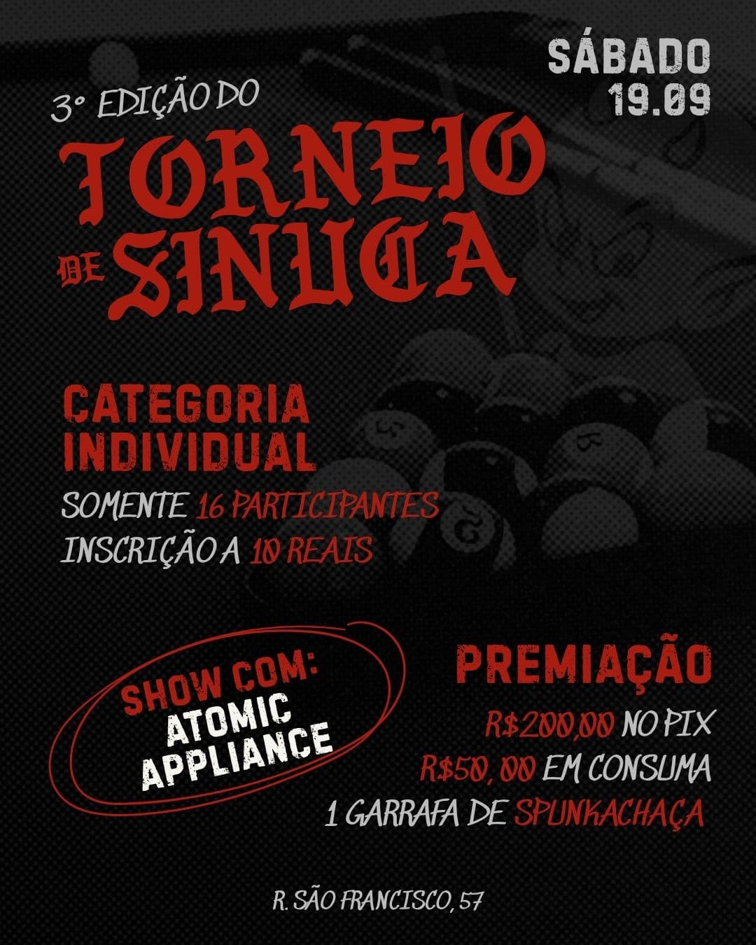 Flyer de Atomic Appliance