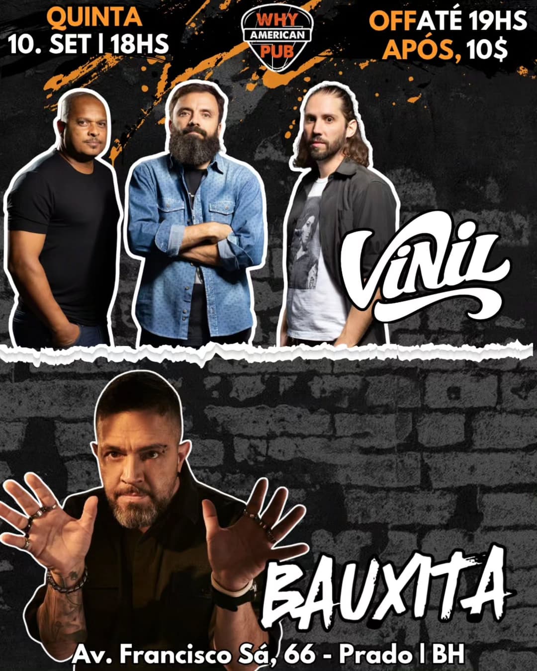 Flyer de Vinil e Bauxita