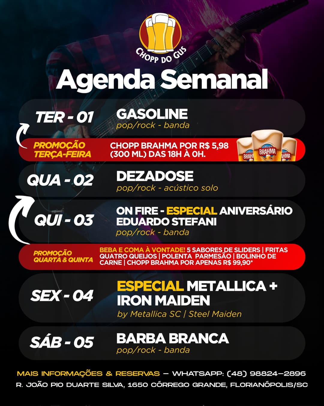 Flyer de On Fire