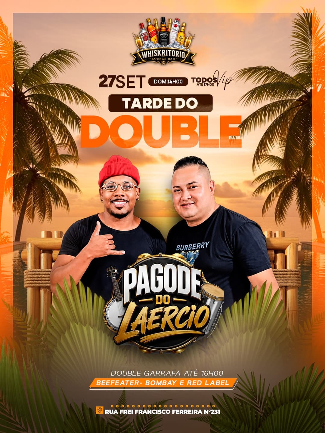 Flyer de Laercio Souza