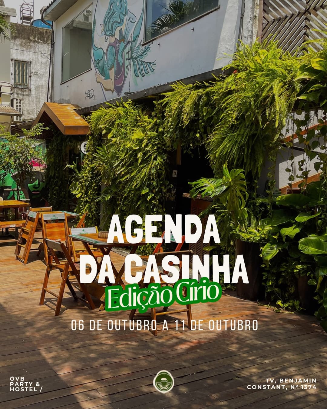 Flyer de Casinha, Gabriel Xavier e DJ MeGusta