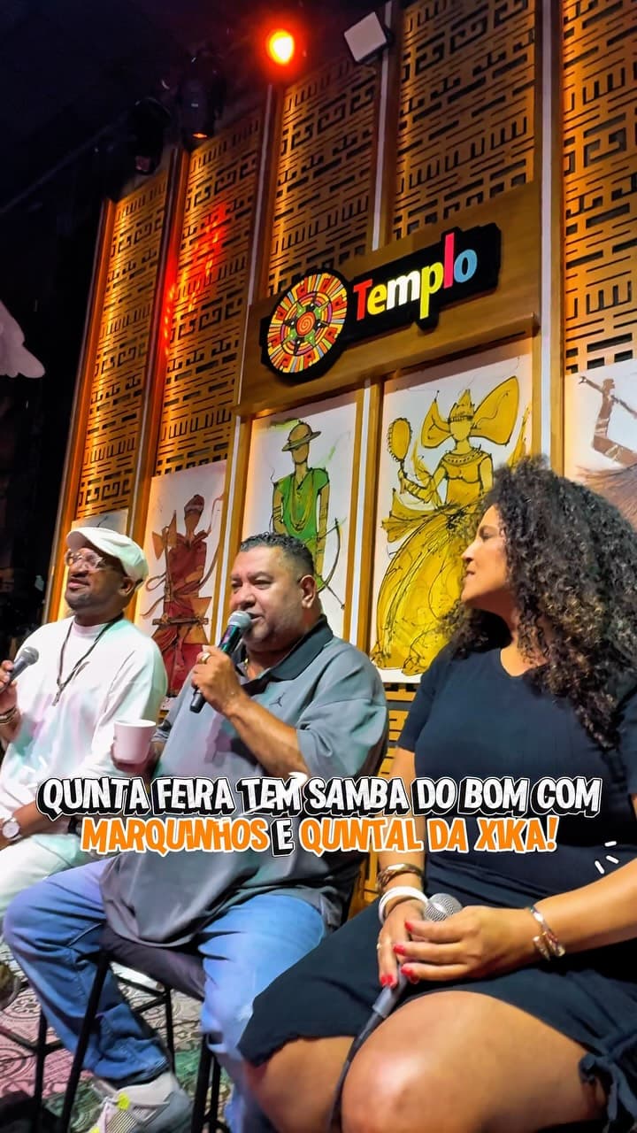 Flyer de Marquinhos e Quintal da Xica