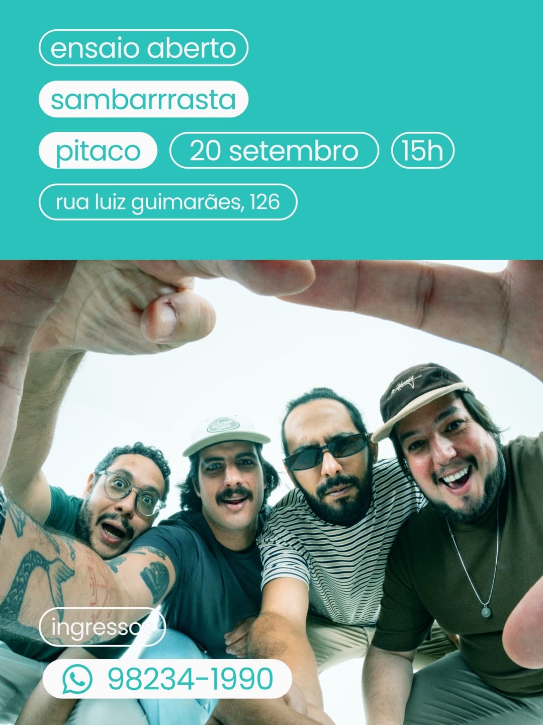 Flyer de Sambarrasta
