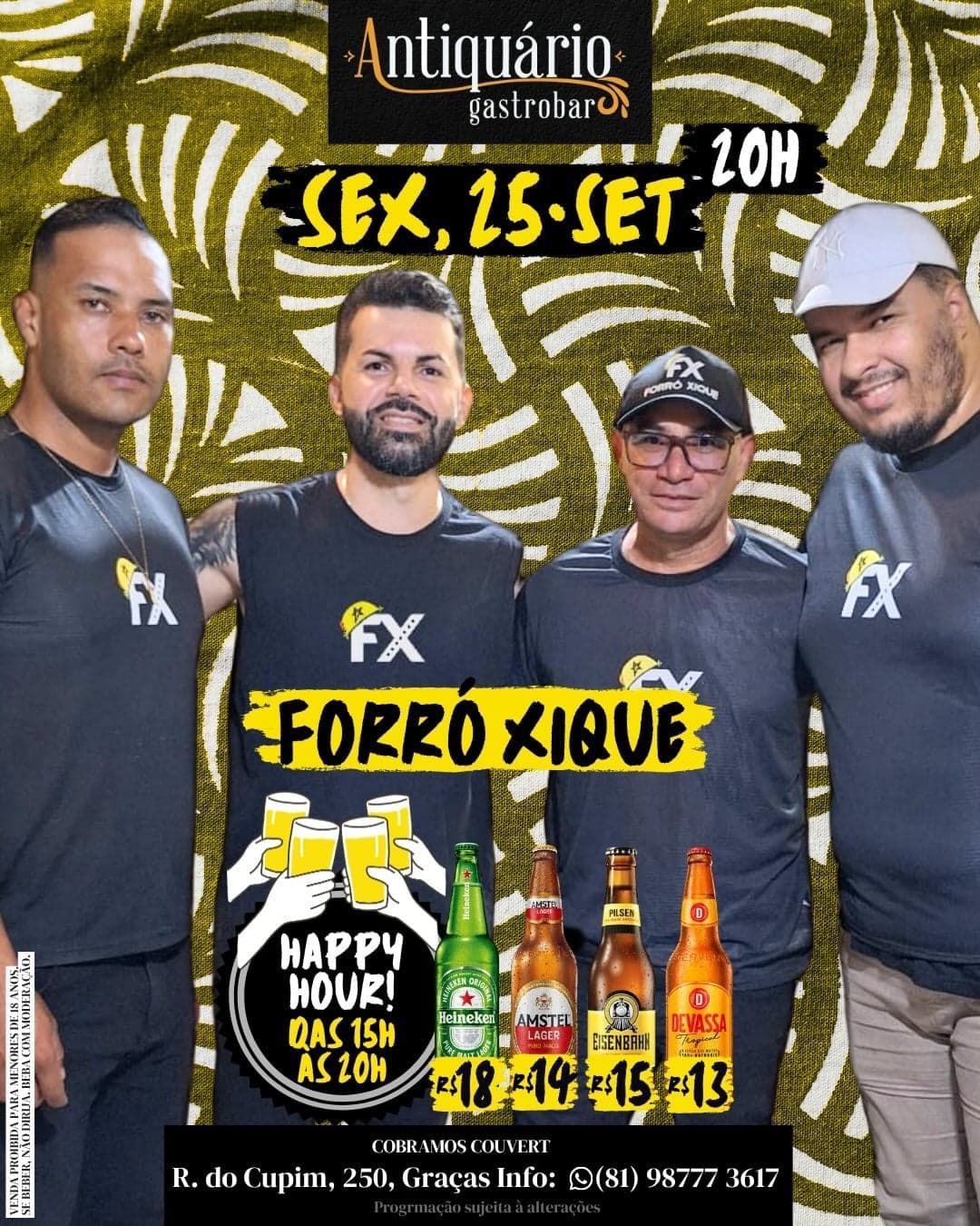 Flyer de Forró Xique
