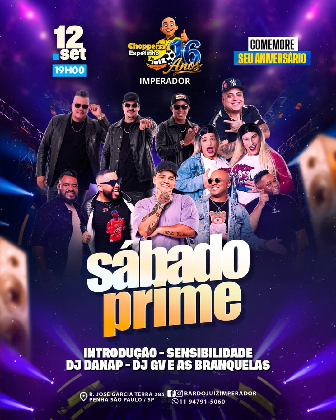 Flyer de introducaooficial e mais 3 artistas