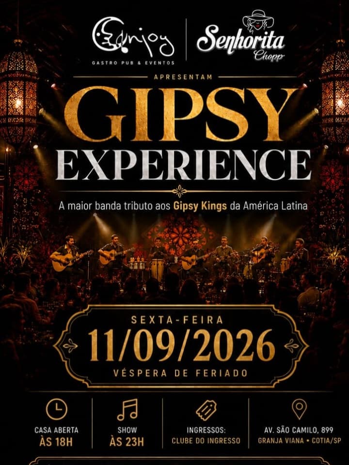 Flyer de Gipsy Experience
