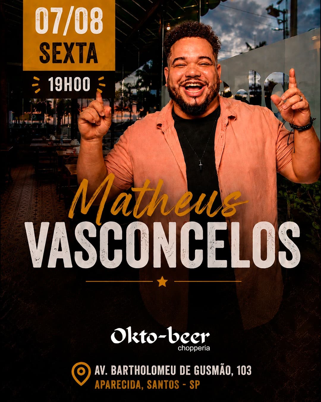 Flyer de Mariana Azzi
