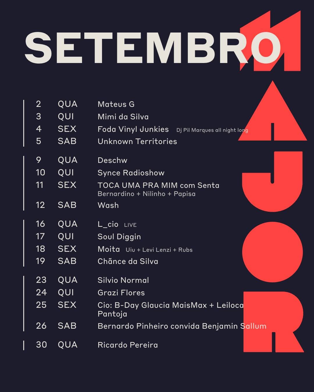 Flyer de Silvio Normal