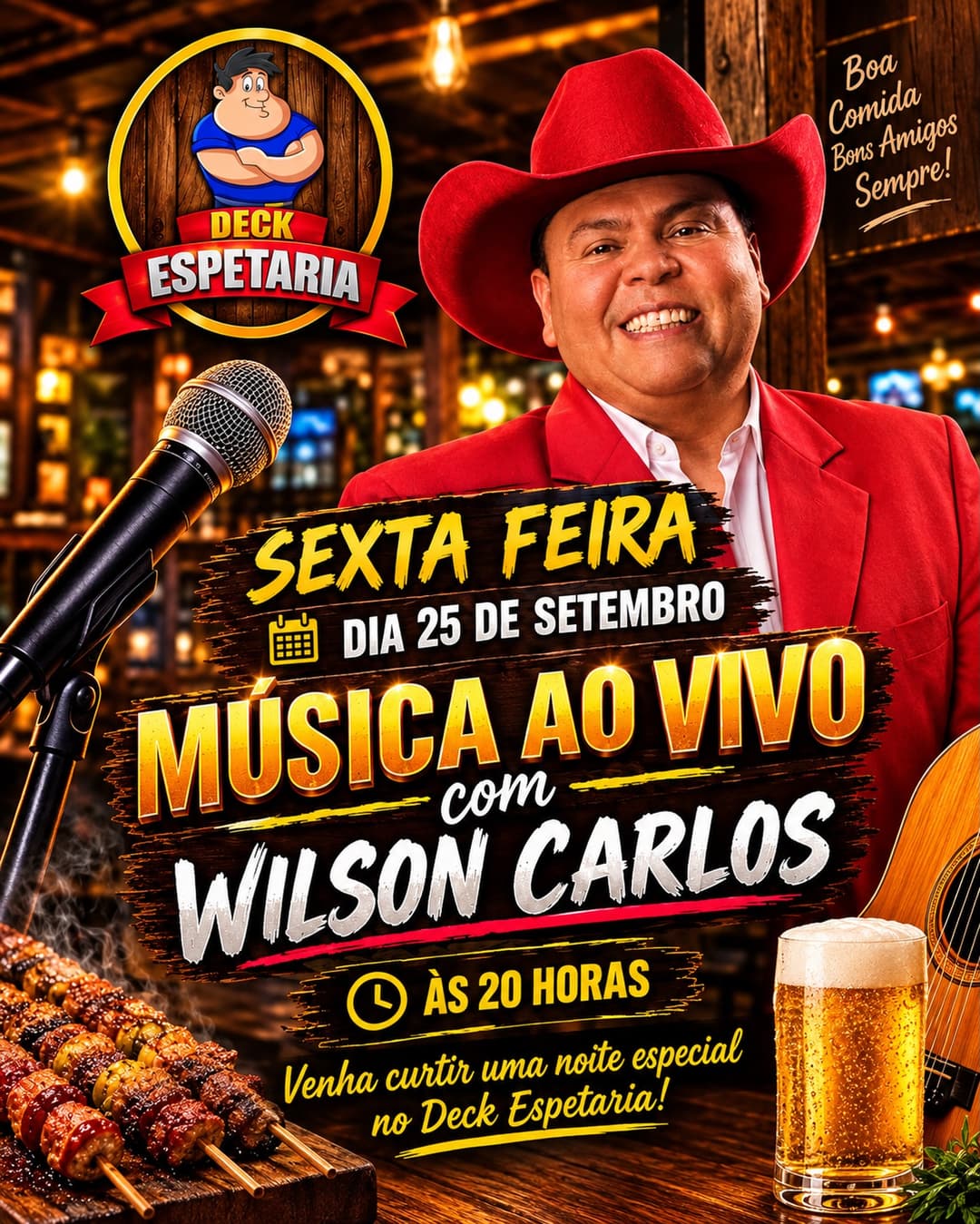 Flyer de cantorwilsoncarlos