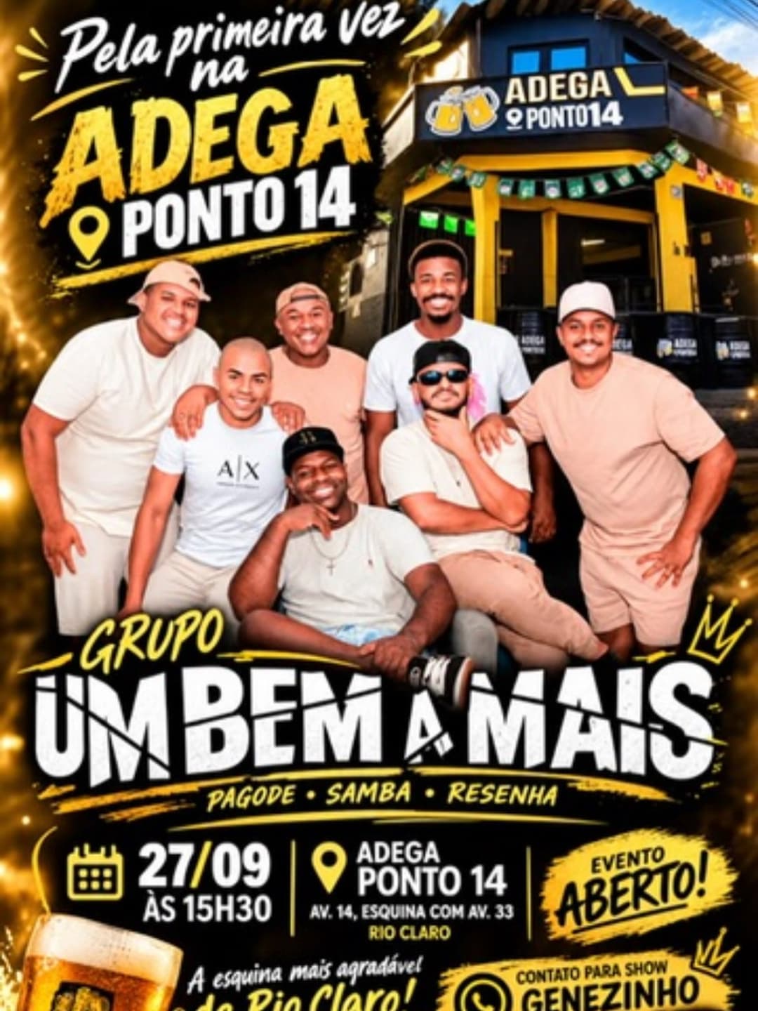 Flyer de Grupo Um Bem A+